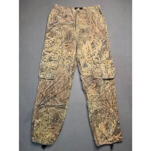 Mossy Oak Brush Camo Cargo‎ Pants 28x30 Hunting Outdoors Sm 25221 Realistic AOP